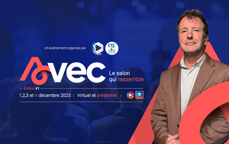 C’EST PARTI ! Le salon AVEC 2025 ouvre ses portes aujourd’hui… et j’ai hâte de vous y accueillir !